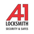 A-1 Locksmith Security and Safes Logo