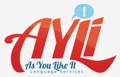 As You Like It Language Services, LLC Logo