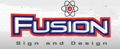 Fusion Sign and Design Logo
