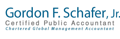 Gordon F. Schafer, Jr., CPA, CGMA Logo