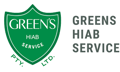 Green’s Hiab Service Logo