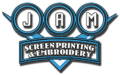 J.A.M. Screen Printing & Embroidery Logo