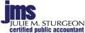 Julie M. Sturgeon, CPA Logo
