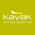 kayak advertising Logo