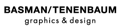 Basman Tenenbaum graphics and design Logo