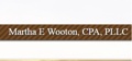 Martha E Wooton CPA PLLC Logo
