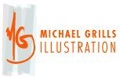 Michael Grills Illustration Logo