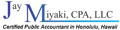 Miyaki Jay CPA Logo