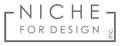 NICHE for design Logo
