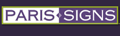 Paris Signs Logo