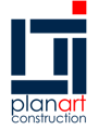 Planart Construction Logo