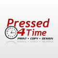 Pressed 4 Time Print Copy & Design Logo