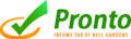 Pronto Income Tax of Bell Gardens Logo