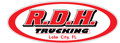 RDH Trucking Logo
