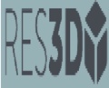 Resolution 3D LLC (Res3D) Logo