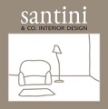 Santini & Co. Interior Design Logo