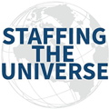 Staffing the Universe Logo