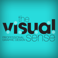 THE VISUAL SENSE Logo