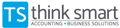 Think Smart Accounting & Business Solutions Logo