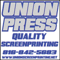 Union Press Screen Printing Logo
