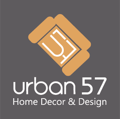 Urban 57 Home Decor & Interior Design Logo