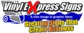 Vinyl Express Signs Logo