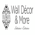 WALL DECOR & MORE INTERIORS Logo