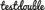 Test Double Logo