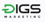D.I.G.S. Marketing Logo