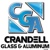 Crandell Glass & Aluminum, LLC Logo