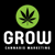 Grow Cannabis Marketing Logo