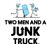 TWO MEN AND A JUNK TRUCK Logotype
