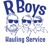 R Boys Hauling Service Logotype