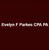 Evelyn F Parkes CPA PA Logo