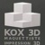KOX 3D Impression Logotype