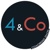 4 & Co Coworking Spaces Logo