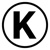 K Design Logo