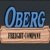 Oberg Freight Company Logo