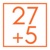 Twenty Seven + Five Logo