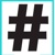 #Hashtag Digital Media Marketing Agency Logo