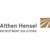 Althen Hensel GmbH - RECRUITMENT SOLUTIONS Logo