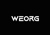 Provider Logotype Weorg Logo