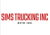 Sims Trucking Inc. Logotype