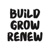 Build Grow Renew Logo