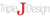Triple J Design Logo