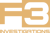 F3 Investigations Logotype