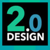 2.0 Design Logo