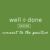 well+done DESIGN Logo