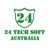 24 TECH SOFT Logo