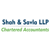 Shah & Savla CHARTERED ACCOUNTANTS Logo